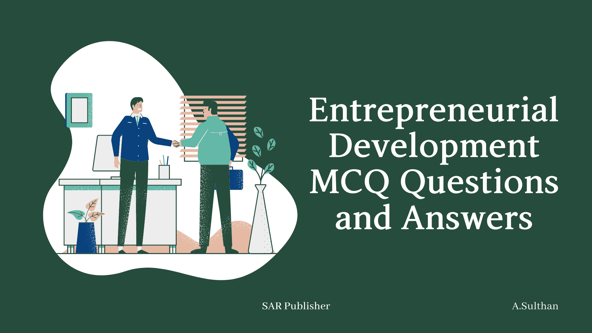 Entrepreneurial Development Mcq Questions And Answers Part 1 Sar Publisher